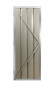 Preview: Globel Schwingtür-Kit 1 (67x172cm) Silber-Metallic, für Skillion, Lean To, Dream
